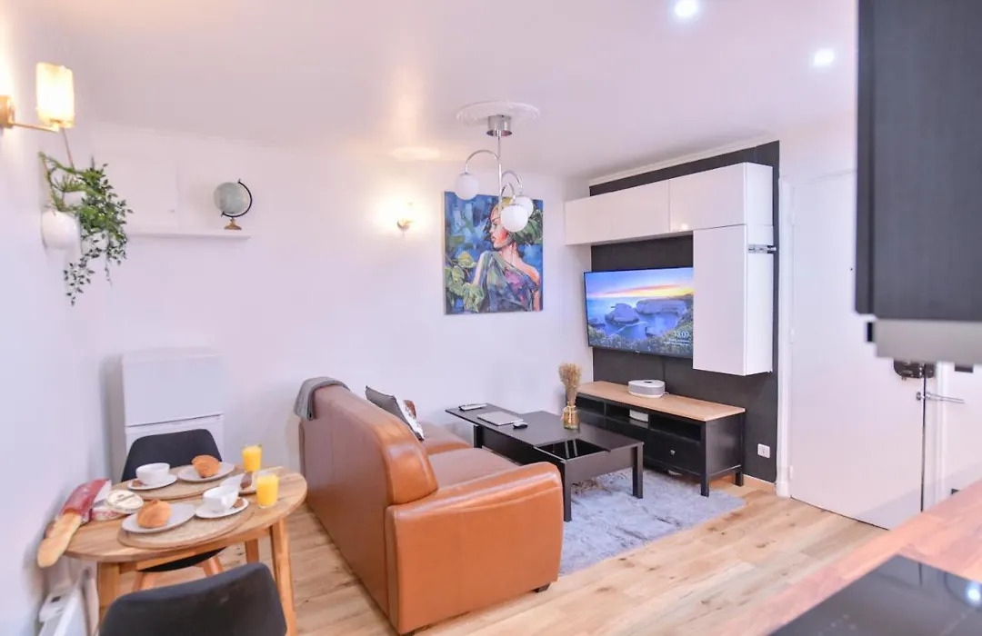 Paris La Villette - Charming Apartment 2 Rooms-1